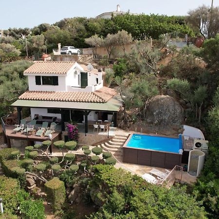 Villetta With Heated Pool And Panoramic View Torre delle Stelle Ngoại thất bức ảnh