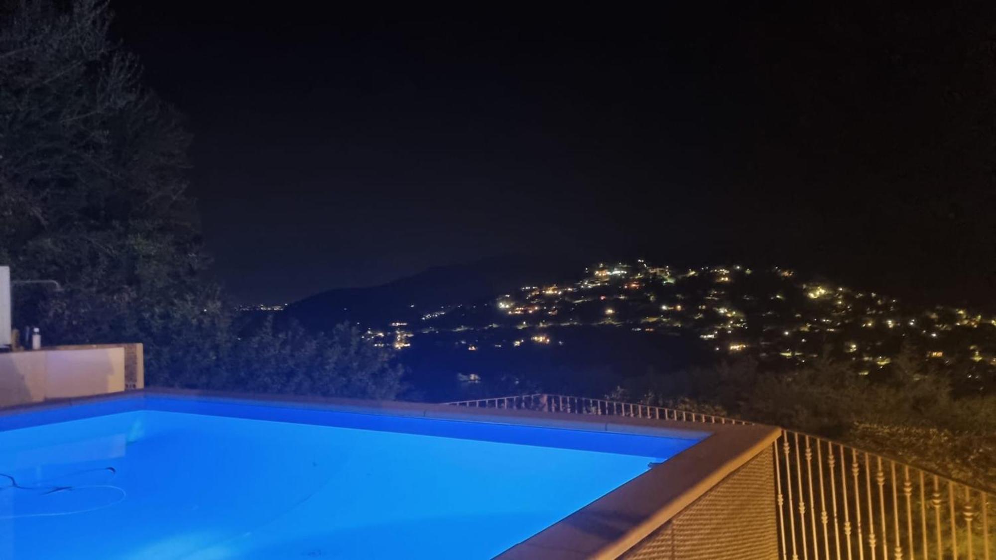 Villetta With Heated Pool And Panoramic View Torre delle Stelle Ngoại thất bức ảnh